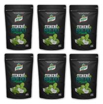 6 Erva Mate Tereré BARÃO MENTA E BOLDO Sem Glúten 500g