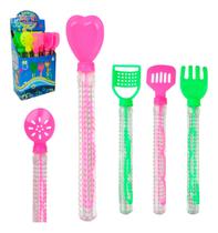 6 Espada Bolha Sabão Com Líquido Ferramenta Lembrancinha