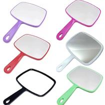 6 Espelhos de Mão Retangular Maquiagem Dentista Cabelereiro - Moment 6 Espelhos de Mão Retangular Maquiagem Dentista Cabelereiro - Moment