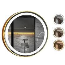 6 Espelhos LED Touch de Parede Redondo Frontal Bivolt 45cm 6 Espelhos LED Touch de Parede Redondo Frontal Bivolt 45cm