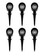 6 Espeto Led Jardim 5w Bivolt Ip65 6500k 127 220v 6 Espeto Led Jardim 5w Bivolt Ip65 6500k 127 220v