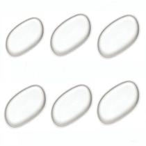 6 Esponjas De Silicone Facial Para Maquiagem Base Líquida Magic Make