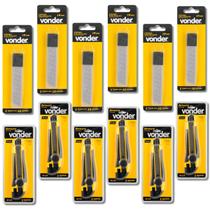 6 Estiletes 18 mm + 60 Lâminas Segmentada 18mm Es 218 Vonder