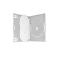 6 Estojo Capa Box Dvd Triplo Transparente Grosso 14 Mm Novo 6 Estojo Capa Box Dvd Triplo Transparente Grosso 14 Mm Novo