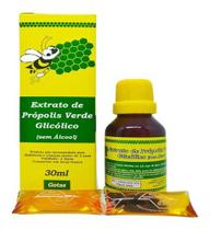 6 Extrato Propolis Verde 30ml Sem Álcool