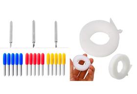 6 Faca Lamina Plotter Corte Roland,gcc+1 Teflon 1mx9mmx0,5mm