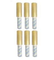 6 Filmes Pvc 12cm X 100 Metros Com Cabo Giratório Multi Uso