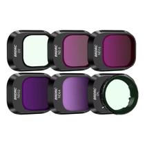 6 Filtro Lente P/ Drone Dji Mini 4 Pro Nd Uv Cpl 2,2Cm Brdrc