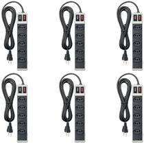 6 Filtro Linha Regua 5 Tomada C/Fusível Bivolt Multicraft 6 Filtro Linha Regua 5 Tomada C/Fusível Bivolt Multicraft