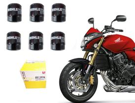 6 Filtros Óleo Metal Leve Mahle Cb 500 600 Hornet Nc 700 750 Xj6 R1 Verys Ninja Z Transalp Cbr Shadow - OC1019 6 Filtros Óleo Metal Leve Mahle Cb 500 600 Hornet Nc 700 750 Xj6 R1 Verys Ninja Z Transalp Cbr Shadow - OC1019