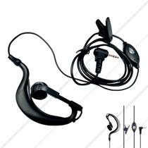 6 Fones de Ouvido Microfone para Rádio Motorola HT P1