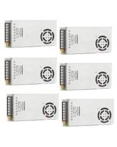 6 Fonte Driver Save Energy 24v 6,25A 150W P/ Fitas Led