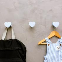 6 Ganchos de parede coração infantil decoração bebê 6Cabb15c 6 Ganchos de parede coração infantil decoração bebê 6Cabb15c