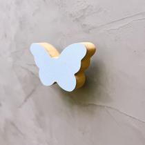 6 Ganchos parede borboleta infantil decoração baby 6Bobb15c