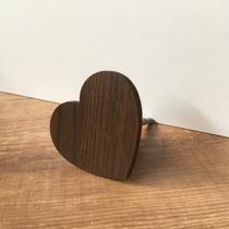 6 Ganchos Penduradores de Parede MDF Coração