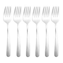 6 Garfos para Sobremesa Viena Aço Inox 6 Garfos para Sobremesa Viena Aço Inox