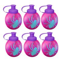 6 Garrafa Infantil Bola Lembrancinha Homem Aranha 300ml 6 Garrafa Infantil Bola Lembrancinha Homem Aranha 300ml
