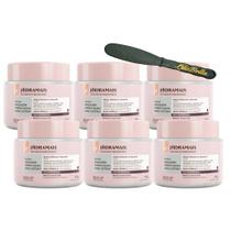 6 Gel De Pimenta Negra Nano Caffein 500g Hidramais+Espàtula