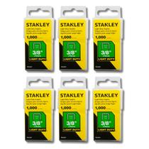 6 Grampos Grampeador 10mm 3/8 Pol Stanley Tapeceiro Marceneiro Pistola Profissional Manual Estofado 6 Grampos Grampeador 10mm 3/8 Pol Stanley Tapeceiro Marceneiro Pistola Profissional Manual Estofado