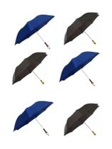 6 Guardas-Chuva Automático Grande Gg Voyagem Samurai