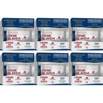 6 Hidratante Facial Creme De Aveia Suave 50g Davene