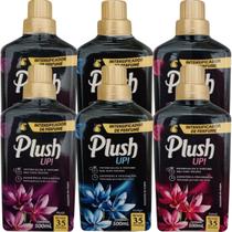 6 Intensificadores de Perfume Para Roupas Plush Up 500ml