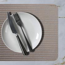 6 Jogo Americano PVC Caramelo Antiderrapante 29x44 ID