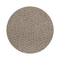 6 Jogo Americano Redondo Tricot Marrom Impermeável Pvc