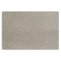 6 Jogo Americano Tricot Bege - Trançado Impermeável Pvc