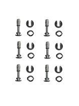 6 kit remo da porta fox crossfox gol saveiro voyage g5