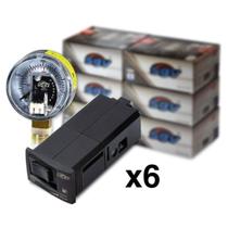 6 Kits Chave Caixa Comutadora Cn Dual Sgv Completa Gnv
