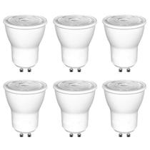 6 Lampada Led 3W Branco Frio Mini Dicroica Mr11 Gu10 Bet17 6 Lampada Led 3W Branco Frio Mini Dicroica Mr11 Gu10 Bet17
