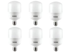 6 Lâmpadas Led 20W TKL 110 6500K E27 - Taschibra
