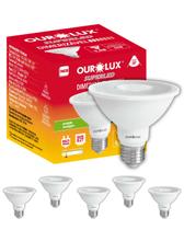 6 Lâmpadas LED PAR30 9,8W Bivolt Base E27 Luz Amarela Branco Quente Dimerizável 2700K Ourolux 6 Lâmpadas LED PAR30 9,8W Bivolt Base E27 Luz Amarela Branco Quente Dimerizável 2700K Ourolux