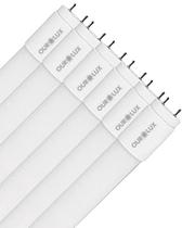 6 Lâmpadas Superled Tubular Ourolux T8 9W Bivolt Cor da Luz 3000K Branco Quente