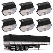 6 Lanterna Diamante Carreta LED Cristal c/ Suporte - Conect