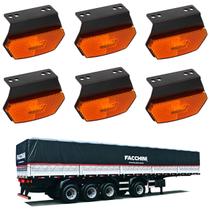 6 Lanterna Diamante Facchini LED Âmbar C/ Supt. - Fio 6 Lanterna Diamante Facchini LED Âmbar C/ Supt. - Fio