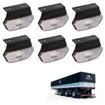 6 Lanterna Diamante Librelato LED Cristal C/ Supt. - Conect