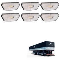 6 Lanterna Diamante Librelato LED Cristal Saída Fios