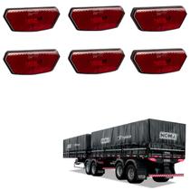 6 Lanterna Diamante Noma LED Rubi Saída Fios 6 Lanterna Diamante Noma LED Rubi Saída Fios