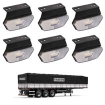 6 Lanterna Diamante Randon LED Cristal c/ Suporte - Fio 6 Lanterna Diamante Randon LED Cristal c/ Suporte - Fio