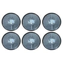 6 Lanterna Lateral Carreta Randon Cristal Led ( Sem Suporte ) 6 Lanterna Lateral Carreta Randon Cristal Led ( Sem Suporte )