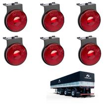 6 Lanterna Lateral Librelato LED Rubi 65mm C/ Sup. e Conec 6 Lanterna Lateral Librelato LED Rubi 65mm C/ Sup. e Conec