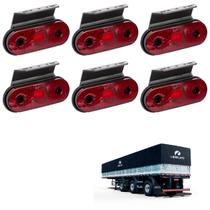 6 Lanterna Lateral Librelato LED Rubi C/ Supt. - Fio