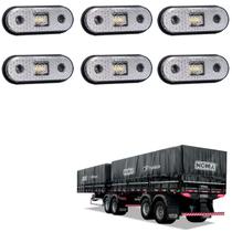 6 Lanterna Lateral Noma LED Cristal Saída Fios 6 Lanterna Lateral Noma LED Cristal Saída Fios