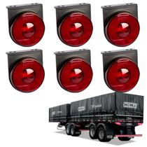 6 Lanterna Lateral Noma LED Rubi 85mm c/ Suporte - Fio 6 Lanterna Lateral Noma LED Rubi 85mm c/ Suporte - Fio