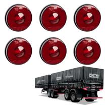 6 Lanterna Lateral Noma LED Rubi 85mm Saída Fios 6 Lanterna Lateral Noma LED Rubi 85mm Saída Fios