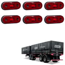 6 Lanterna Lateral Noma LED Rubi Saída Fios 6 Lanterna Lateral Noma LED Rubi Saída Fios