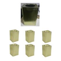 6 Lata Vazia 18l Artesanato Alimento Carne Banha Tintas Agua