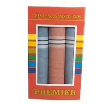 6 Lenços De Bolso Masculino Premier Presidente Cores Sortidas